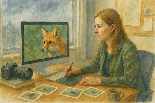 What Do Wildlife Photographers Do on a Rainy, Stormy Day?
